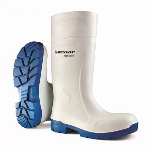 Dunlop Purofort FoodPro Multigrip Safety Wellington Boot - White