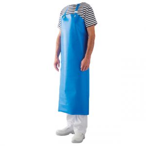 Polyurethane Food Industry Aprons - 90 x 115cm - Blue