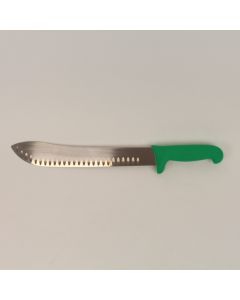 Grippex 30.5cm Cavity Steak Knife Green