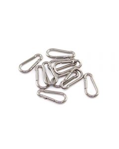 Stainless Steel Carbine Hooks (4mm x 40mm) - Single