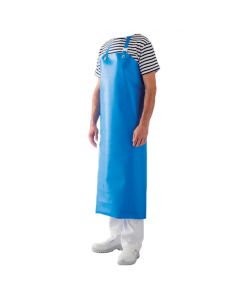 Polyurethane Food Industry Aprons - 90 x 115cm - Blue