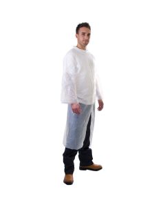 Supertouch White Non Woven Visitors Coat XL Case 50