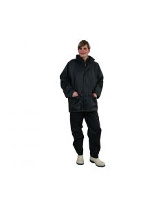 Trousers Lightweight PVC/Polyester Navy Large
