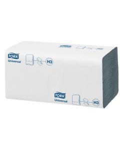 Tork Blue Singlefold Hand Towel H3 200 Sheets (Pack of 20)